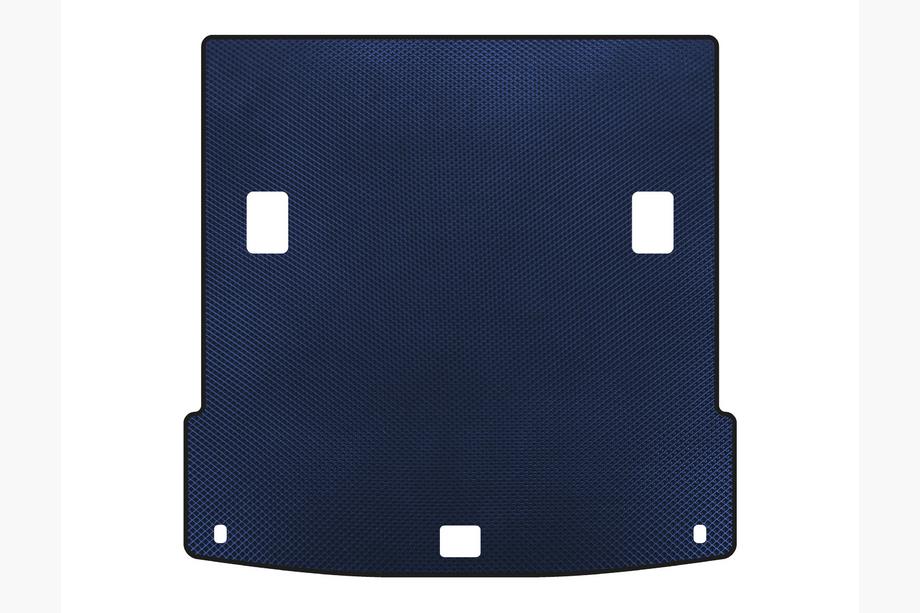Kia Mohave 2008-2016 EVA Trunk Mat (Blue) Image