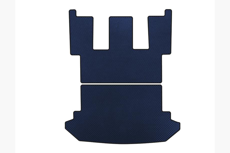 Peugeot 807 2002-2014 EVA Trunk Mat (Blue) Image