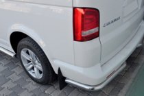 Volkswagen T5 Transporter 2003-2010 Rear Corner Bars AK003 (2 pcs, Stainless Steel) photo 8