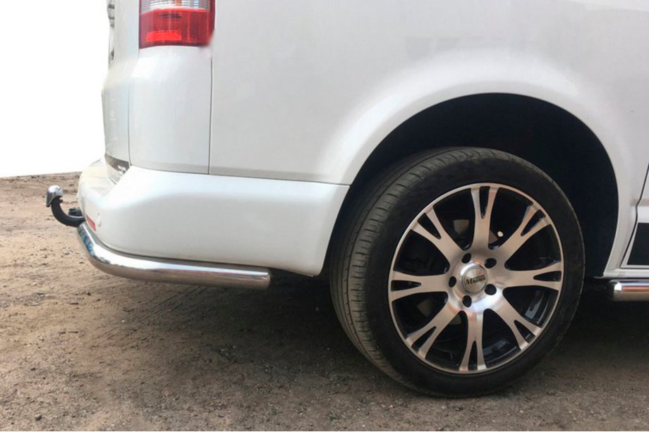 Volkswagen T5 Multivan 2003–2010 Rear Corner Bars AK003 (2 pcs, stainless steel) Image
