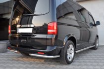 Volkswagen T5 Caravelle 2004-2010 Rear Corner Bars AK003 (2 pcs, stainless steel) photo 4