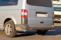 Volkswagen T5 Caravelle 2004-2010 Rear Corner Bars AK003 (2 pcs, stainless steel) photo 6