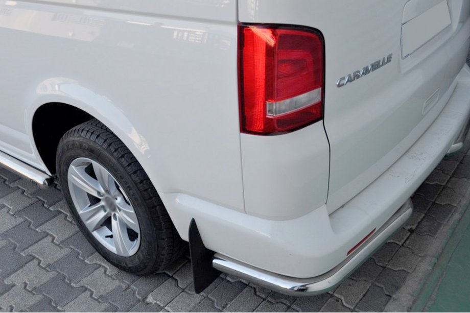 Volkswagen T5 Caravelle 2004-2010 Rear Corner Bars AK003 (2 pcs, stainless steel) Image