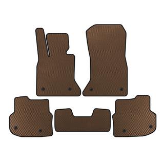 Floor mats 2010-2013 (EVA, brown) BMW 5 Series F10/F11 2010–2016
