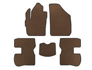 Chery Kimo 2007-2015 EVA Floor Mats (Brown) photo 1
