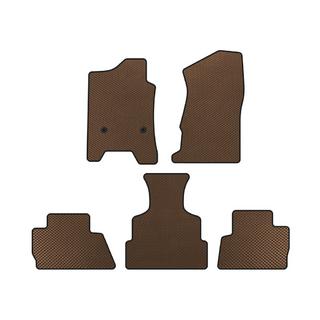 EVA Floor Mats (2014-2020, Brown) Chevrolet Tahoe 2014-2019