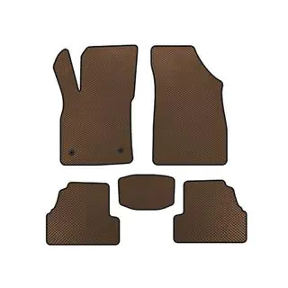 EVA Floor Mats (2019-2023, Brown)