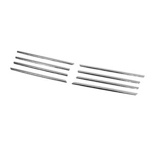 Chrome Trim Covers for Grille Edge (8 pcs, Stainless Steel) photo 3