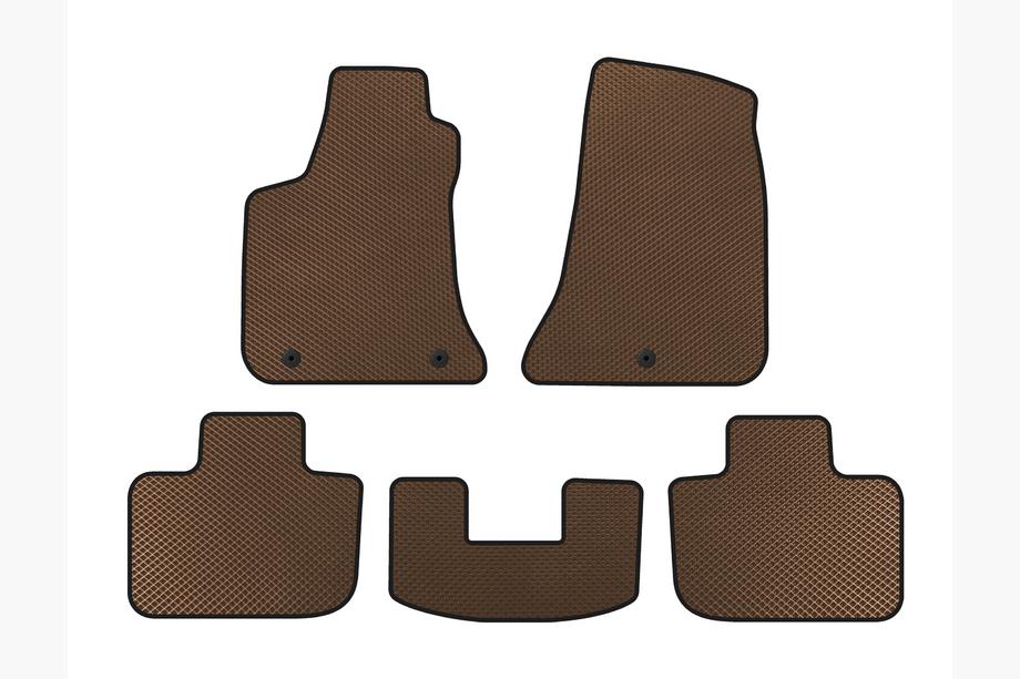 Chrysler C300 2011-2023 EVA Floor Mats V1 (Brown) Photo 1