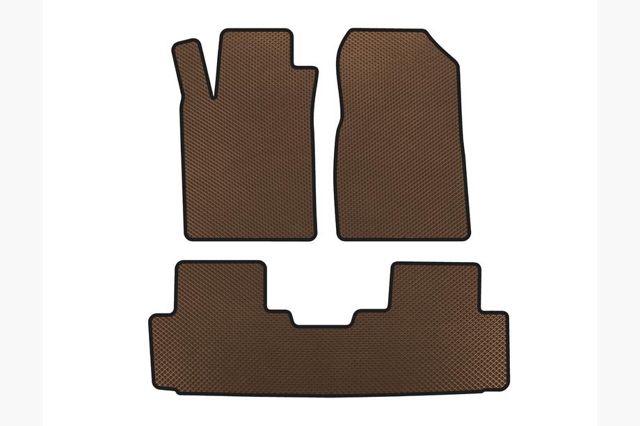 Great Wall Haval H6 II 2017- EVA Floor Mats (Brown) Image