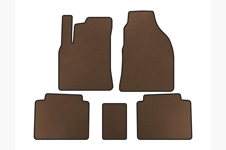Hyundai Matrix 2001-2010 EVA Floor Mats (Brown) Image