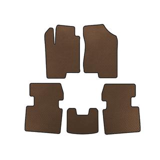 EVA Floor Mats (Brown) Hyundai Sonata NF 2004-2009