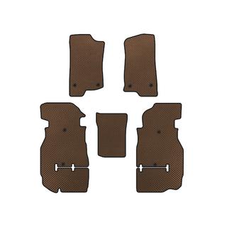 EVA Floor Mats (Rubicon Unlimited/5-Door, Brown) Jeep Wrangler 2018-