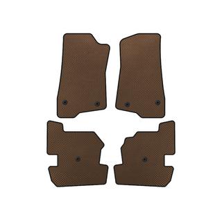 EVA Floor Mats (Brown) Jeep Wrangler 2018-