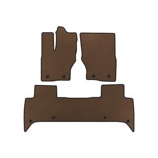 EVA Floor Mats (5-Seater, Brown)