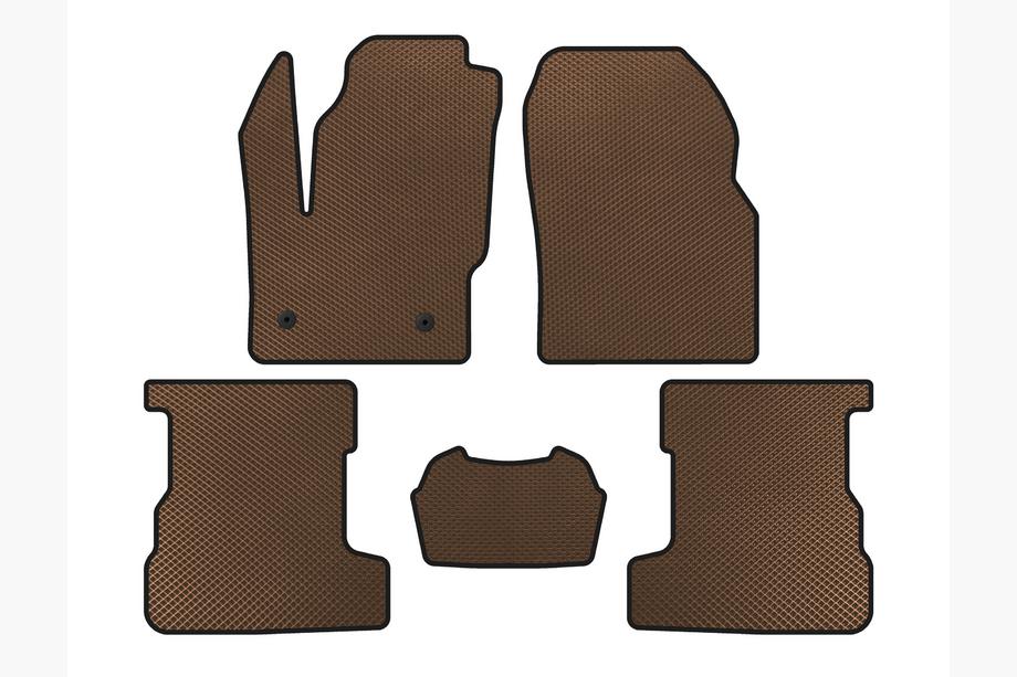 Lincoln MKC 2015- EVA Floor Mats (Brown) Photo 1