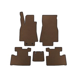 EVA Floor Mats (2004-2008, HB, 5-Door, Brown)
