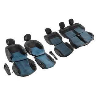 Car Seat Covers (Fabric and Leatherette, Premium) Peugeot Partner Tepee 2008-2018 photo 3