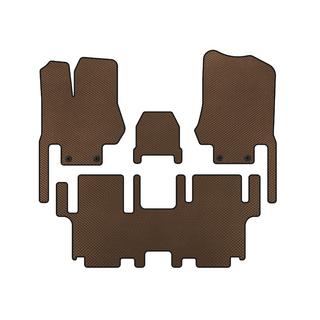 EVA Floor Mats (2 Rows, 7-Seater, Brown)