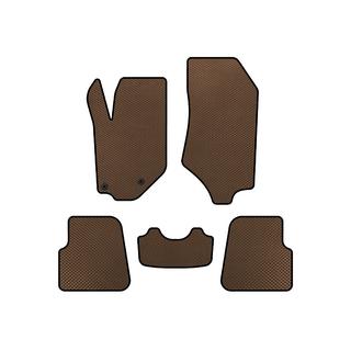 EVA Floor Mats (HB, 5-Door, Brown) Opel Corsa F 2019-