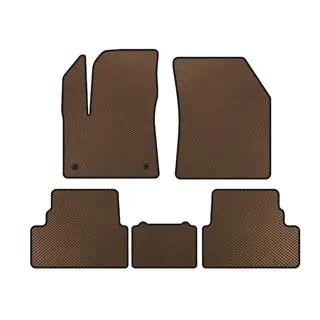 EVA Floor Mats (2017-2021, Brown)