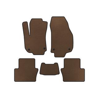 EVA Floor Mats (2 Rows, Brown)