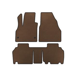 EVA Floor Mats (2 Rows, 5-Door/7-Seater, Brown) Renault Kangoo 2008–2020