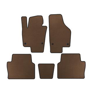 EVA Floor Mats (2 Rows, Brown)