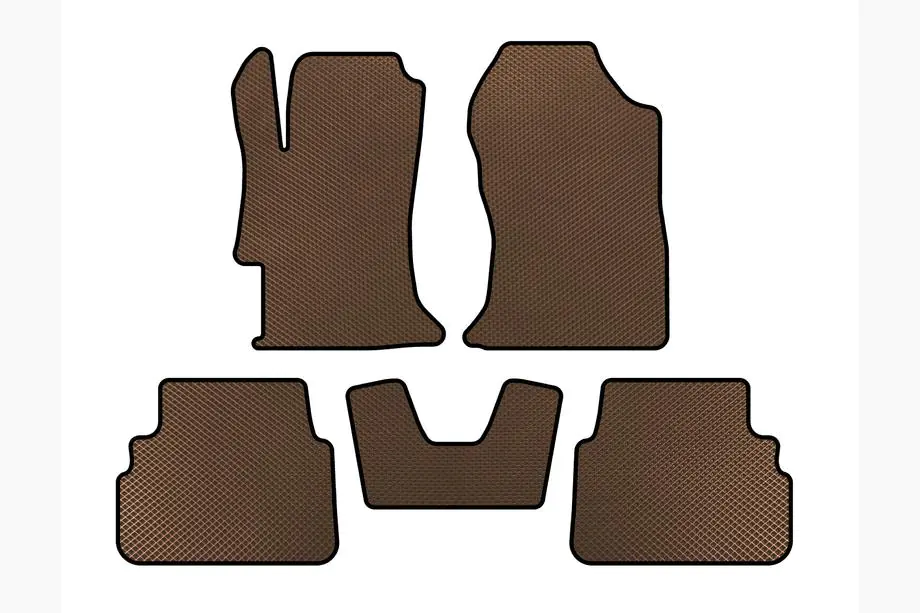 Subaru XV 2017-2023 EVA Floor Mats V1 (Brown) Photo 1