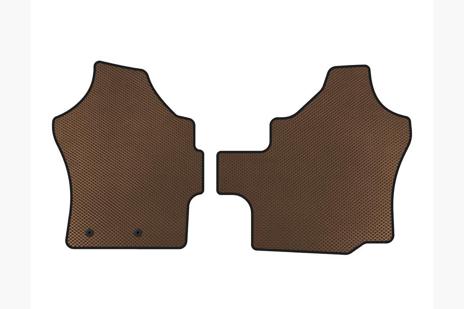 Toyota HiAce EVA Floor Mats (Brown) Photo 1