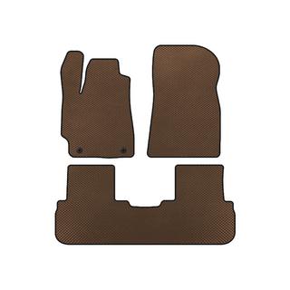 EVA Floor Mats (2 Rows, Brown)