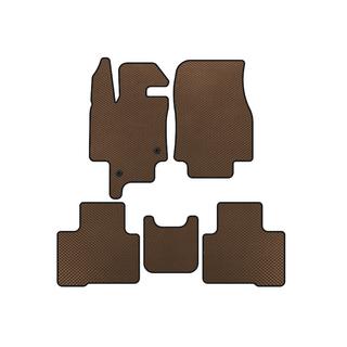 EVA Floor Mats (2 Rows, 7-Seater, Brown)