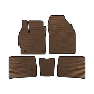EVA Floor Mats (LB, Brown) Toyota Prius 2009-2015