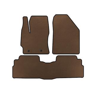 EVA Floor Mats (2 Rows, 7-Seater, Brown)