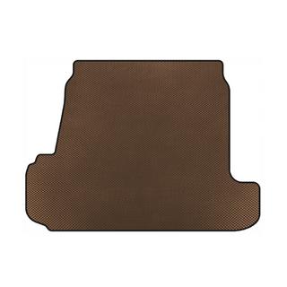 EVA Trunk Mat (1991-1996, Sedan, Brown) Audi 80/90 1987-1996