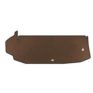 EVA Trunk Mat (up to 3rd row, without subwoofer, 7-seater, Brown) Toyota Highlander 2019-