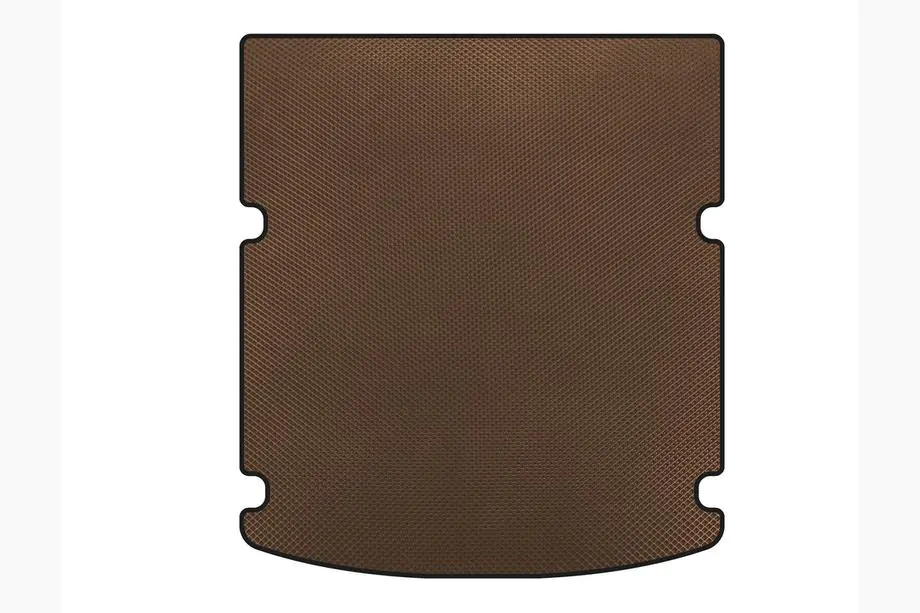 Audi A6 C7 2011–2018 EVA trunk mat V-1 (Sedan, Brown) Photo 1