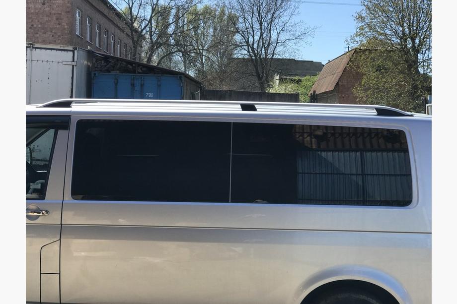 Volkswagen T5 Caravelle 2004-2010 Roof Rails CROWN (matte grey) Photo 9