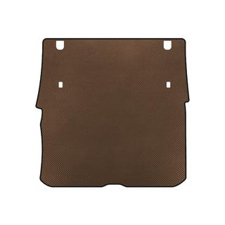 EVA Trunk Mat (2015-2018, without 3rd row, 8-seater, USA, Brown)
