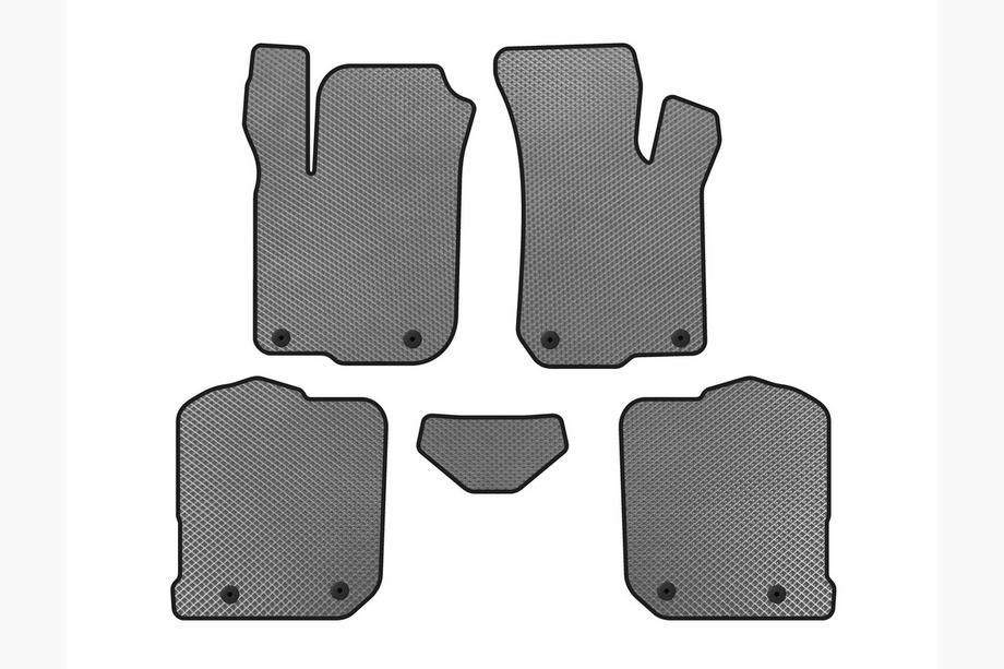 Audi A3 1996-2003 EVA Floor Mats (HB, Gray) Photo 1