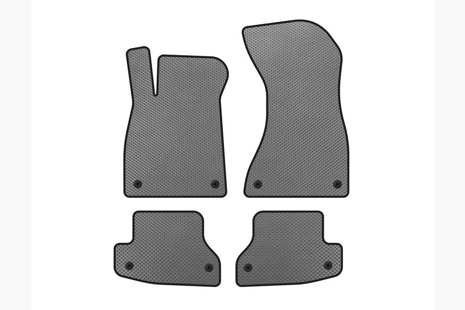 Audi A5 2016-2025 EVA Floor Mats (Coupe, Gray) Photo 1