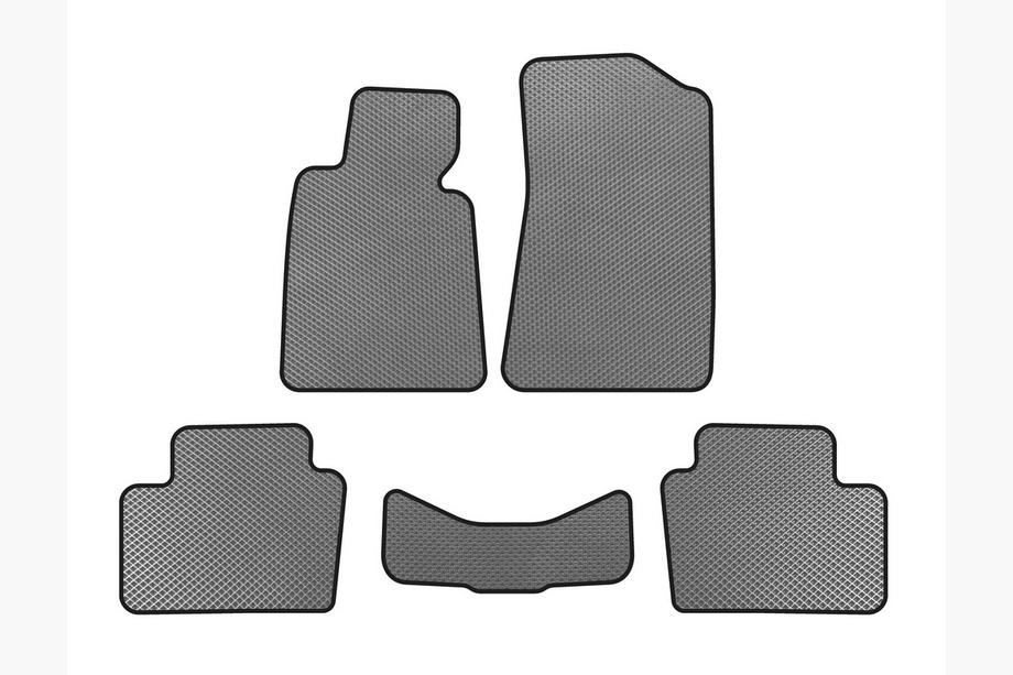 BMW 3 Series E30 1982–1994 EVA Floor Mats (Gray) Photo 1