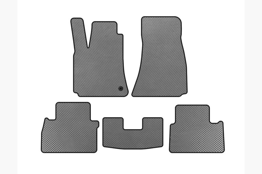 Chrysler C300 2004-2011 EVA Floor Mats (SD, Gray) Image
