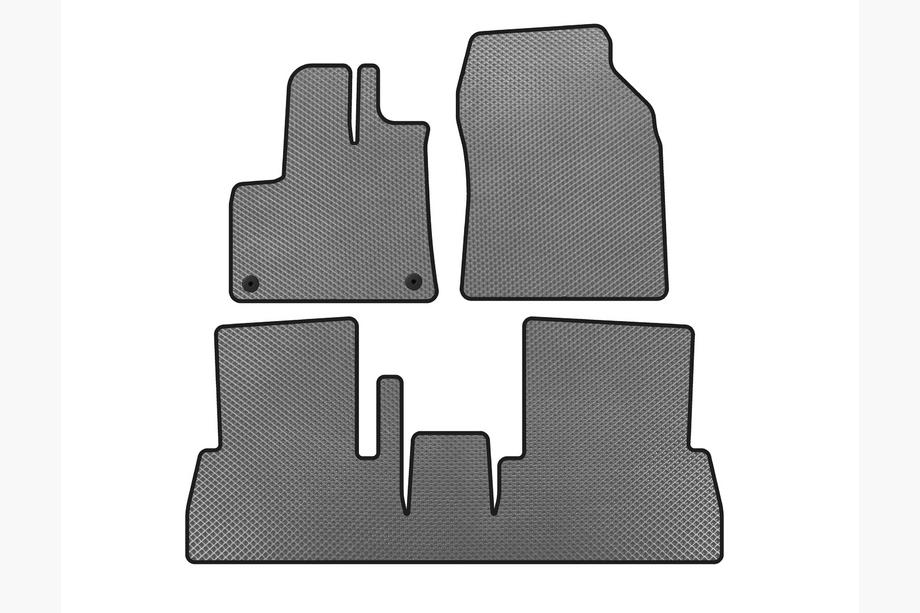 Citroen Berlingo/Multispace 2018- EVA Floor Mats (Manual, Gray) Photo 1