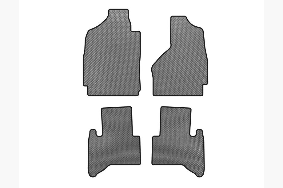 Dodge RAM (DR/DH/D1/DC/DM) 2002–2009 EVA Floor Mats (2002-2009, Gray) Image
