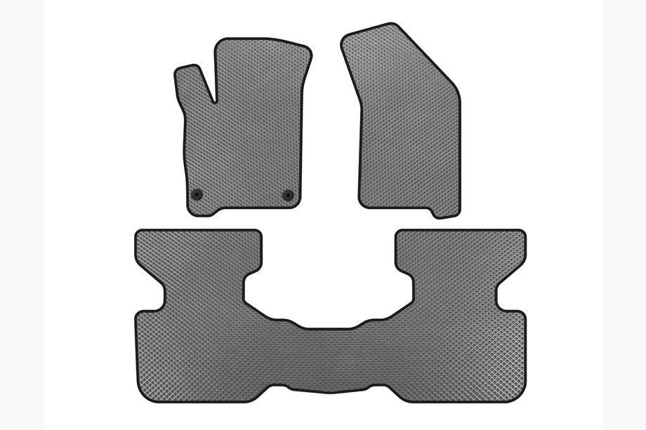 Fiat Freemont 2011-2016 EVA Floor Mats (2011-2016, Gray) Image