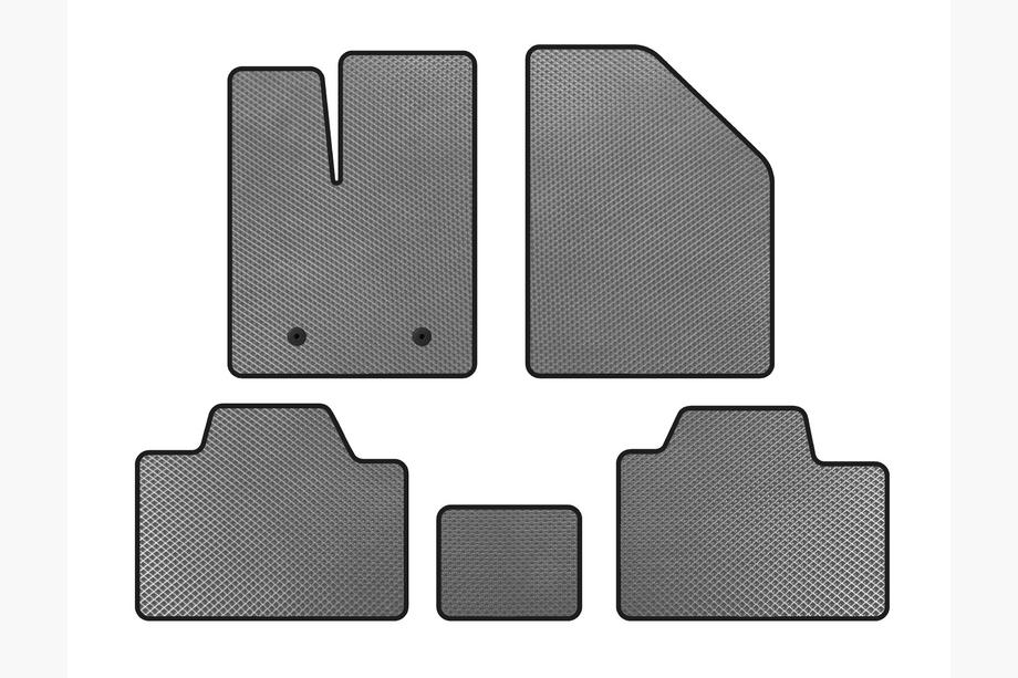 Ford Edge 2006-2014 EVA Floor Mats (Gray) Image