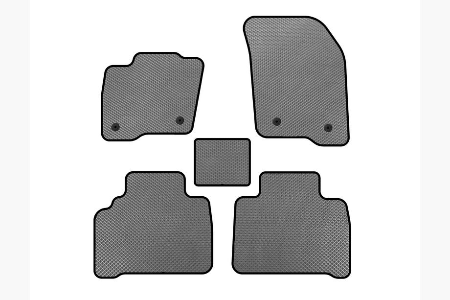 Ford S-Max 2015- EVA Floor Mats (Gray) Photo 1