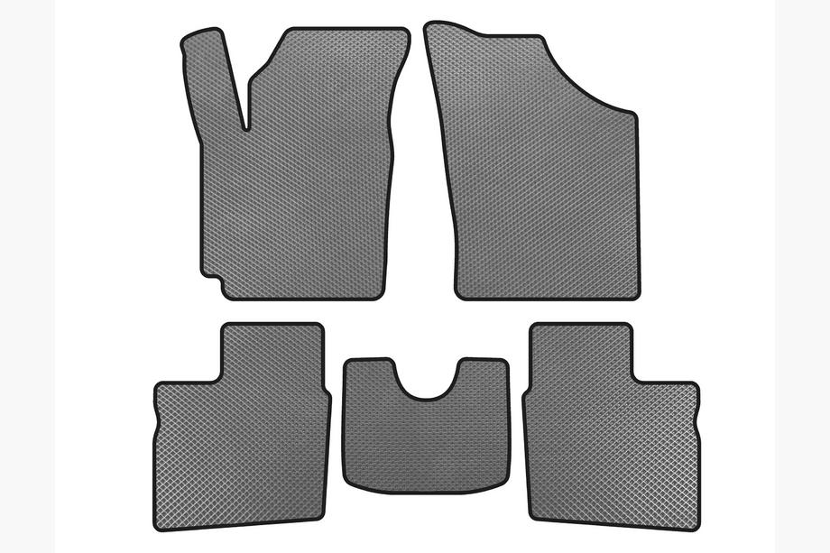 Geely CK-1 2005-2008 EVA Floor Mats (2005-2009, SD, Gray) Image
