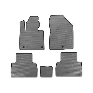 EVA Floor Mats (2018-2020, Gray) Hyundai Santa Fe 4 2018-2023